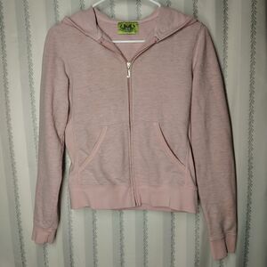 RARE-Juicy Couture Light Pink Hoodie From Their Color-Coded Collection '02-'04